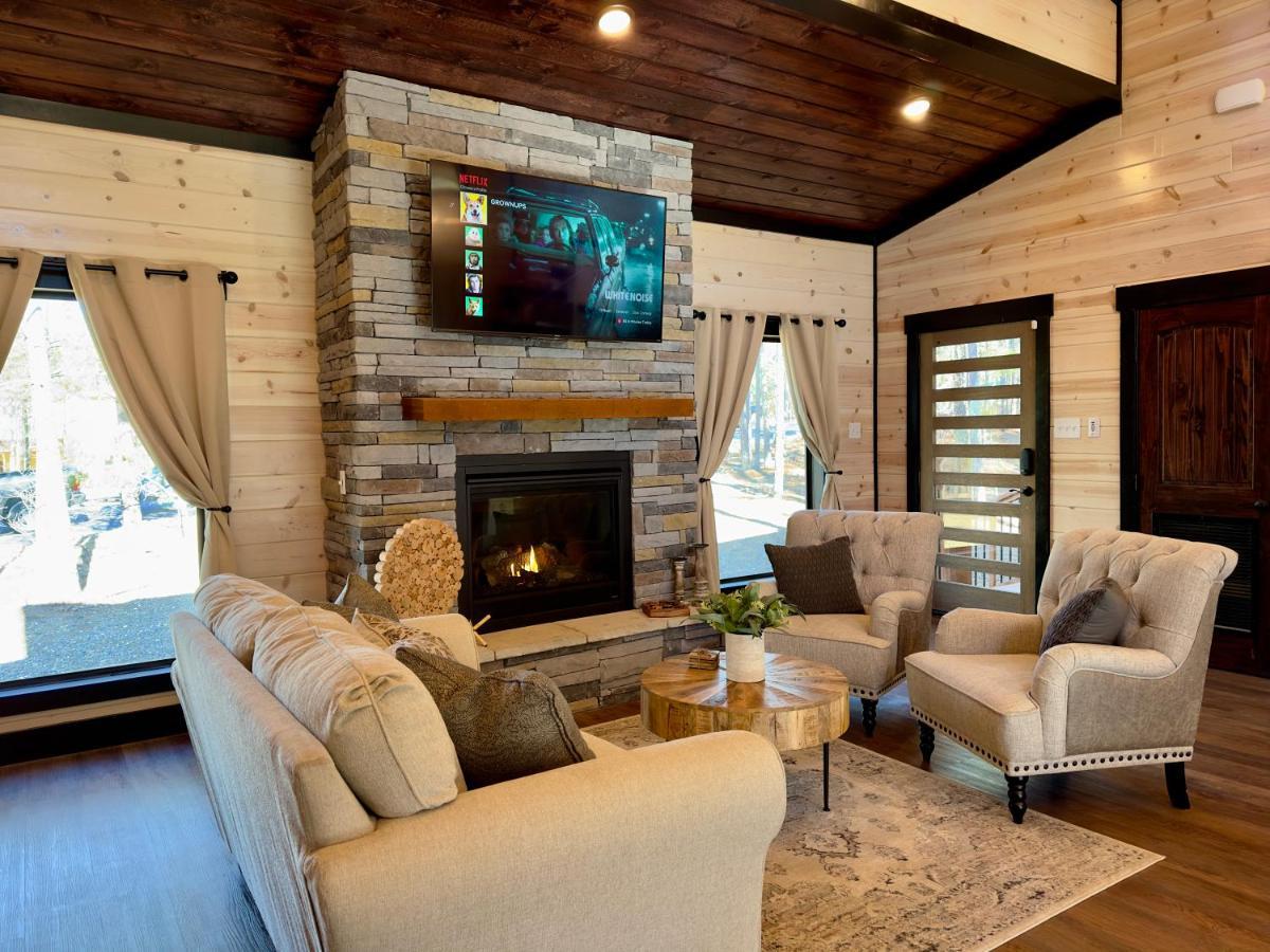 New Luxury Cabin, Hot Tub, Forest Views,Hotel Style Amenities Broken Bow Luaran gambar