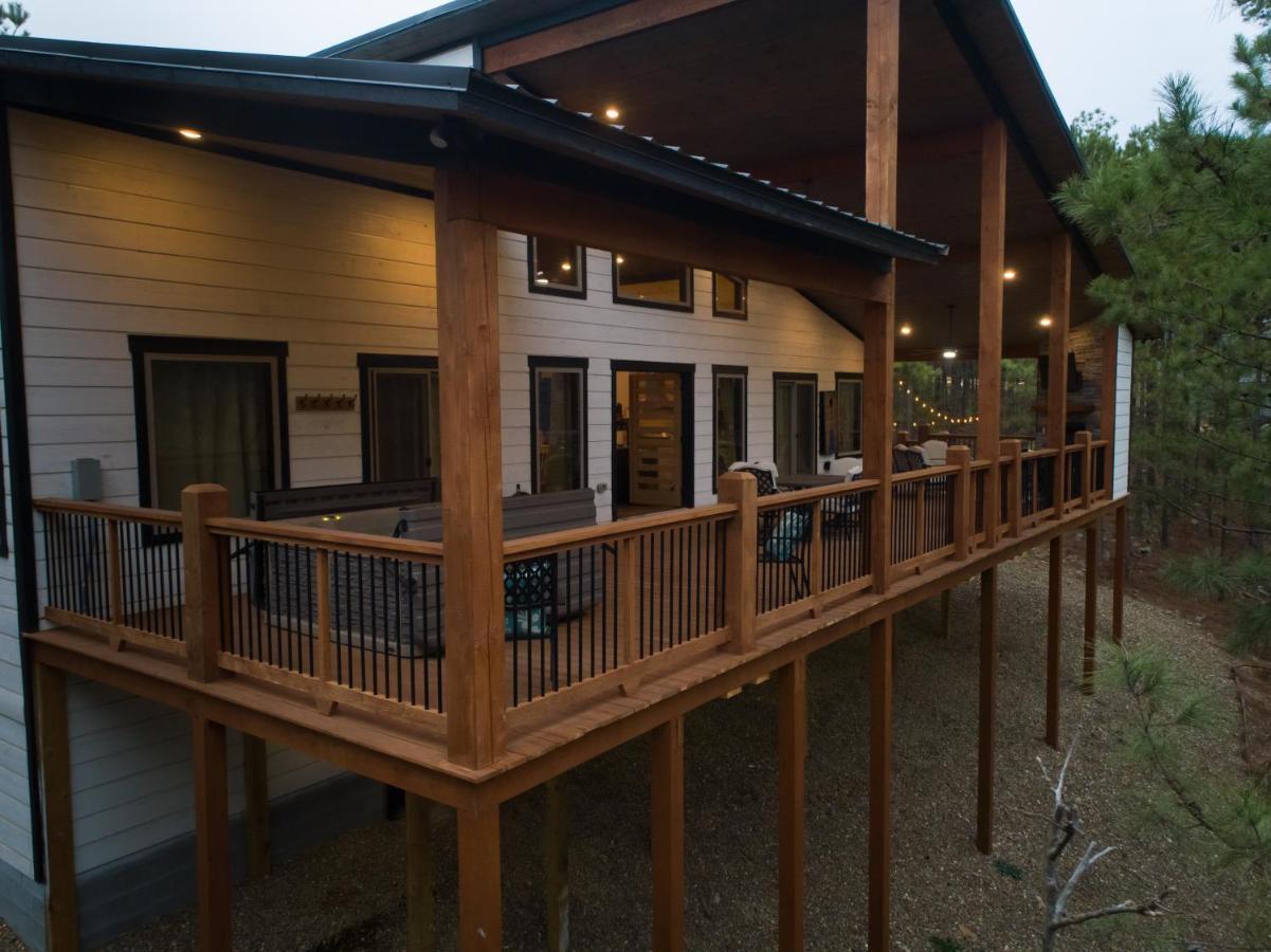 New Luxury Cabin, Hot Tub, Forest Views,Hotel Style Amenities Broken Bow Luaran gambar